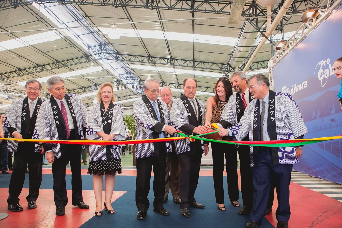 Fujikura – Inauguração da fábrica