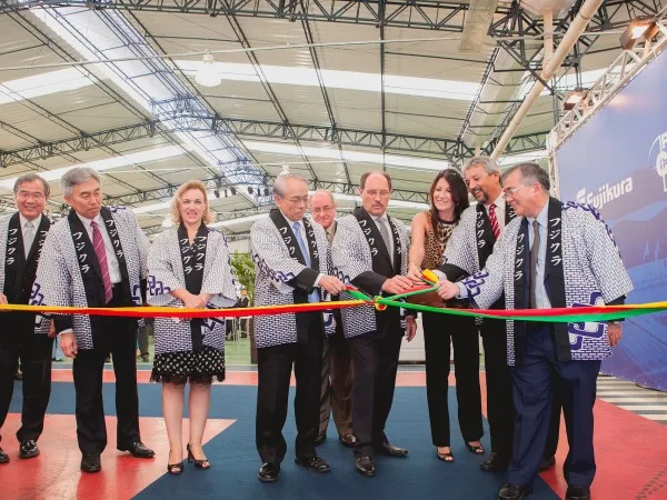 Fujikura – Inauguração da fábrica